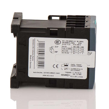 Siemens 3RT2016-1AK61 Contactor
