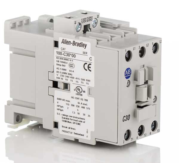 Allen-Bradley 100-C30D10 IEC Contactor – SuperBreakers