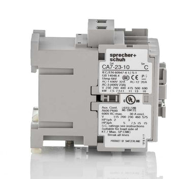 Sprecher & Schuh CA7-23-10-120 Contactor