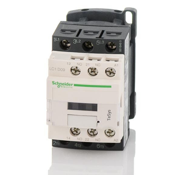 Schneider Electric LC1D09G7 Iec Magnetic Contactor, 120Vac, 9A, 1Nc/1No:  : Industrial & Scientific