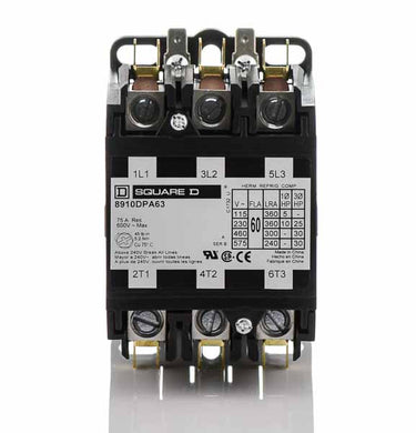Square D 8910DPA63V02 Contactor