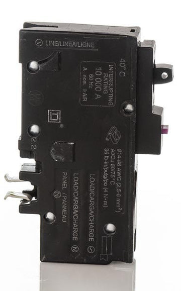 Square D HOM115PDF - 15A Dual Function Miniature Circuit Breaker