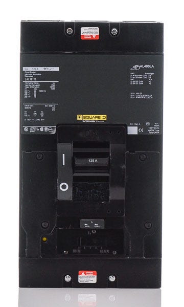 Square D LAL36125 - 125A 3 Pole Molded Case Circuit Breaker