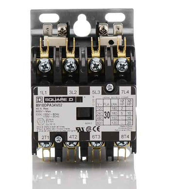 Square D 8910DPA34V02 Contactor