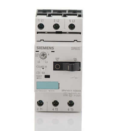 Siemens 3RV1011-1DA10 - 3.2A 3 Pole Motor Protection Circuit Breaker