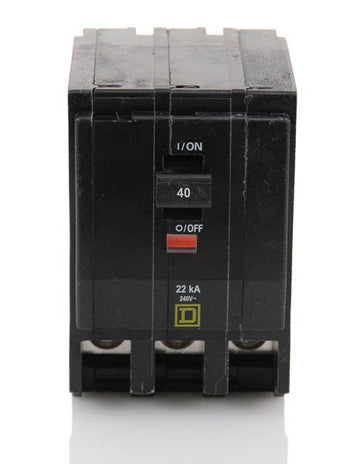 Square D QO340VH - 40A 3 Pole Miniature Circuit Breaker