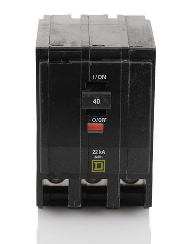 Square D QO340VH - 40A 3 Pole Miniature Circuit Breaker