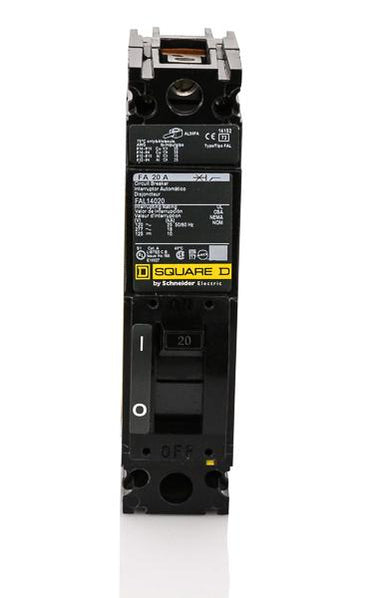 Square D FAL14020 - 20A 1 Pole Molded Case Circuit Breaker