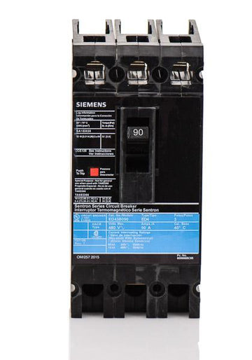 Siemens ED43B090 - 90A 3 Pole Molded Case Circuit Breaker