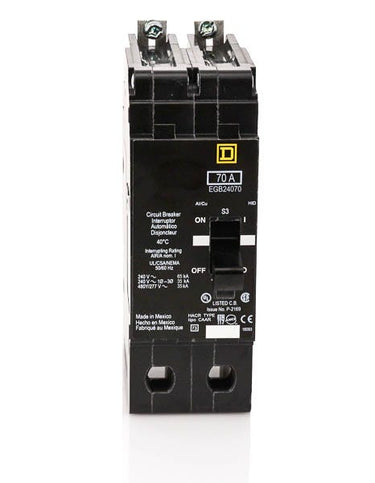 Square D EGB24070 - 70A 2 Pole Molded Case Circuit Breaker