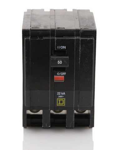Square D QO350VH - 50A 3 Pole Miniature Circuit Breaker