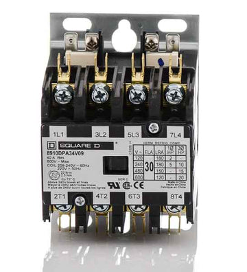 Square D 8910DPA34V09 Contactor