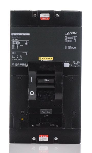 Square D LAL36175 - 175A 3 Pole Molded Case Circuit Breaker
