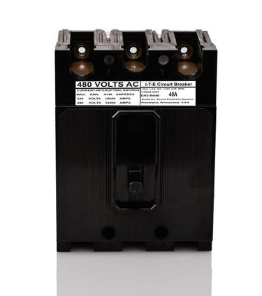 Siemens EH3B040 - 40A 3 Pole Molded Case Circuit Breaker