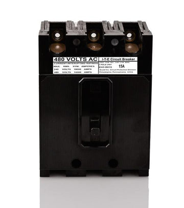 Siemens EH3B015 - 15A 3 Pole Molded Case Circuit Breaker