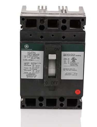 ABB / General Electric TED134020WL - 20A 3 Pole Molded Case Circuit Breaker
