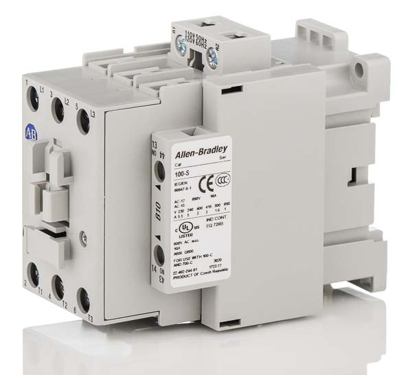PLC Hardware: Allen-Bradley 100-C30EJ00 IEC Contactor, 3P, 30A