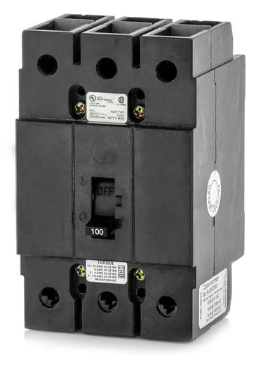 Eaton / Cutler-Hammer GHC3100S1 - 100A 3 Pole Molded Case Circuit Breaker