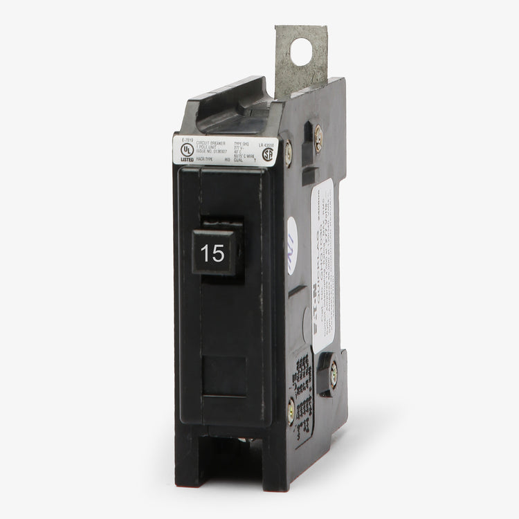 Eaton / Cutler-Hammer GHQ1015 - 15A 1 Pole Molded Case Circuit Breaker