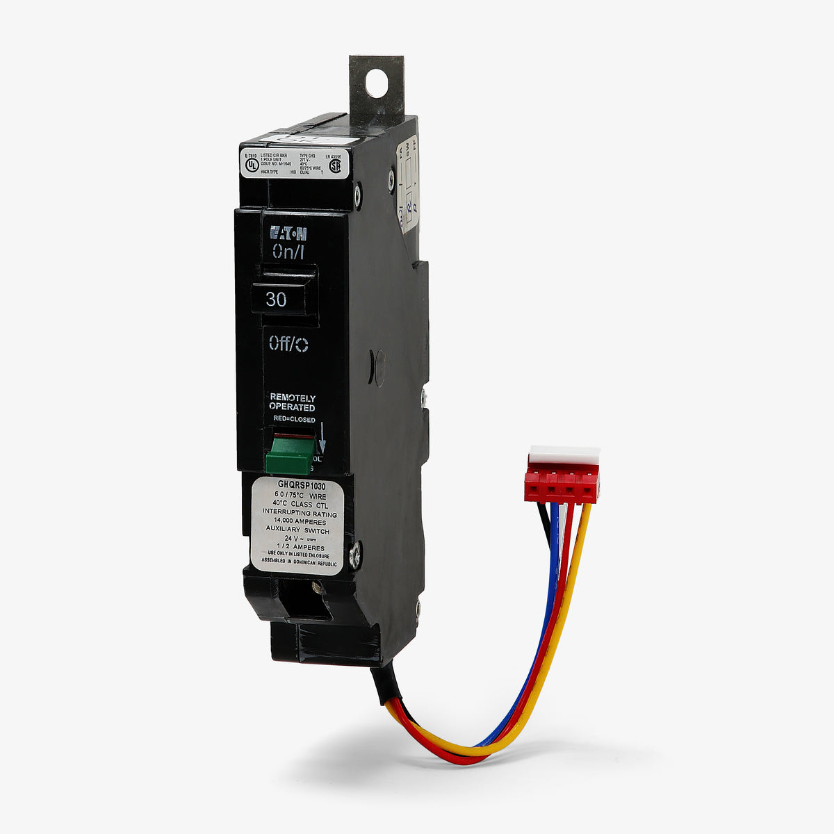 Eaton / Cutler-Hammer GHQRSP1030 - 30A 1 Pole Miniature Circuit Breaker
