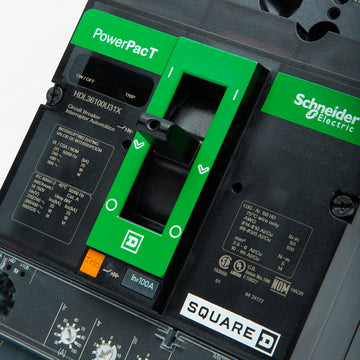 Square D HDL36100U31X - 100A 3 Pole Molded Case Circuit Breaker - view 3