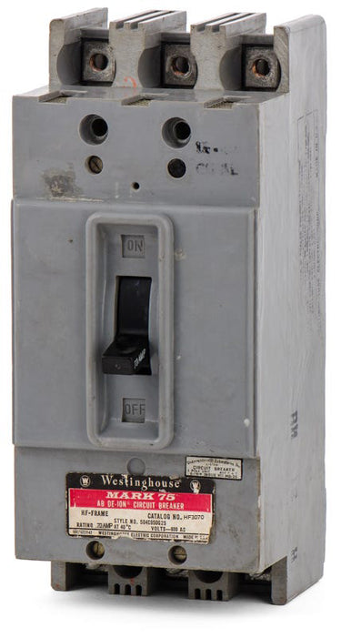 Eaton / Cutler-Hammer HF3070 - 70A 3 Pole Molded Case Circuit Breaker