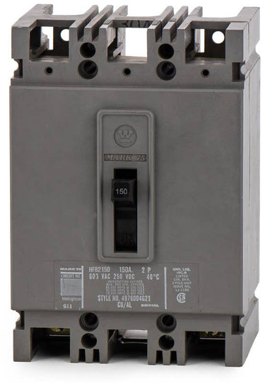 Eaton / Cutler-Hammer HFB2150 - 150A 2 Pole Molded Case Circuit Breaker