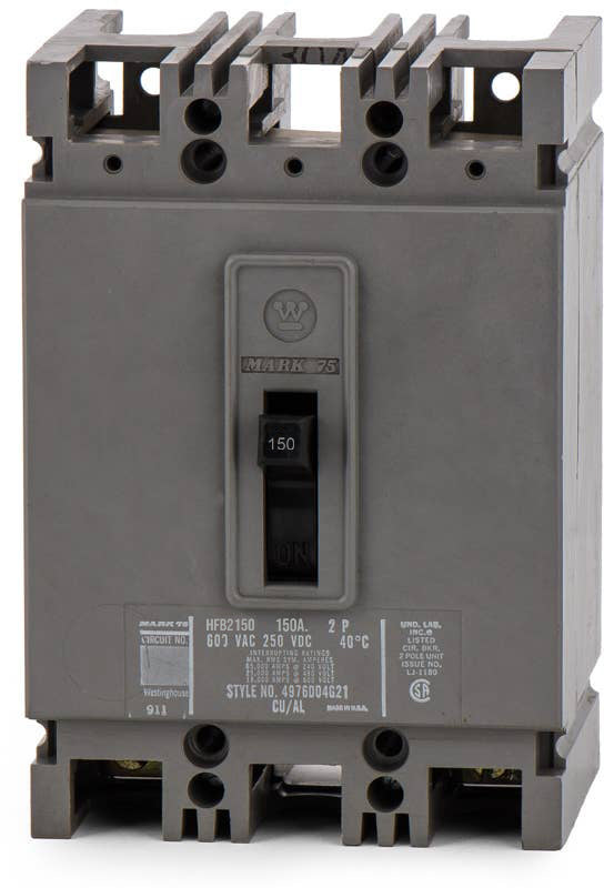Eaton / Cutler-Hammer HFB2150 - 150A 2 Pole Molded Case Circuit Breaker