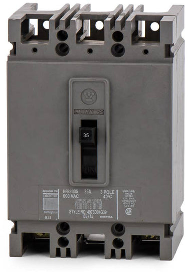 Eaton / Cutler-Hammer HFB3035 - 35A 3 Pole Molded Case Circuit Breaker