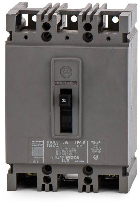 Eaton / Cutler-Hammer HFB3035 - 35A 3 Pole Molded Case Circuit Breaker