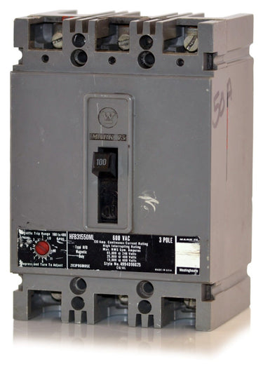 Eaton / Westinghouse HFB31550ML - 100A 3 Pole Motor Circuit Protector