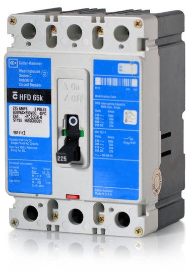 Eaton / Cutler-Hammer HFD3225K - 225A 3 Pole Molded Case Switch