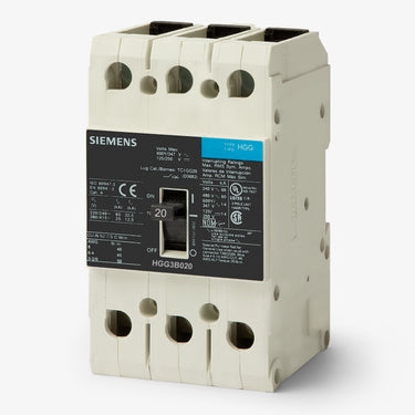 Siemens HGG3B020L - 20A 3 Pole Molded Case Circuit Breaker