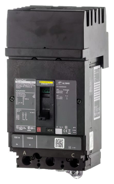 Square D HJA260404 - 40A 2 Pole Molded Case Circuit Breaker