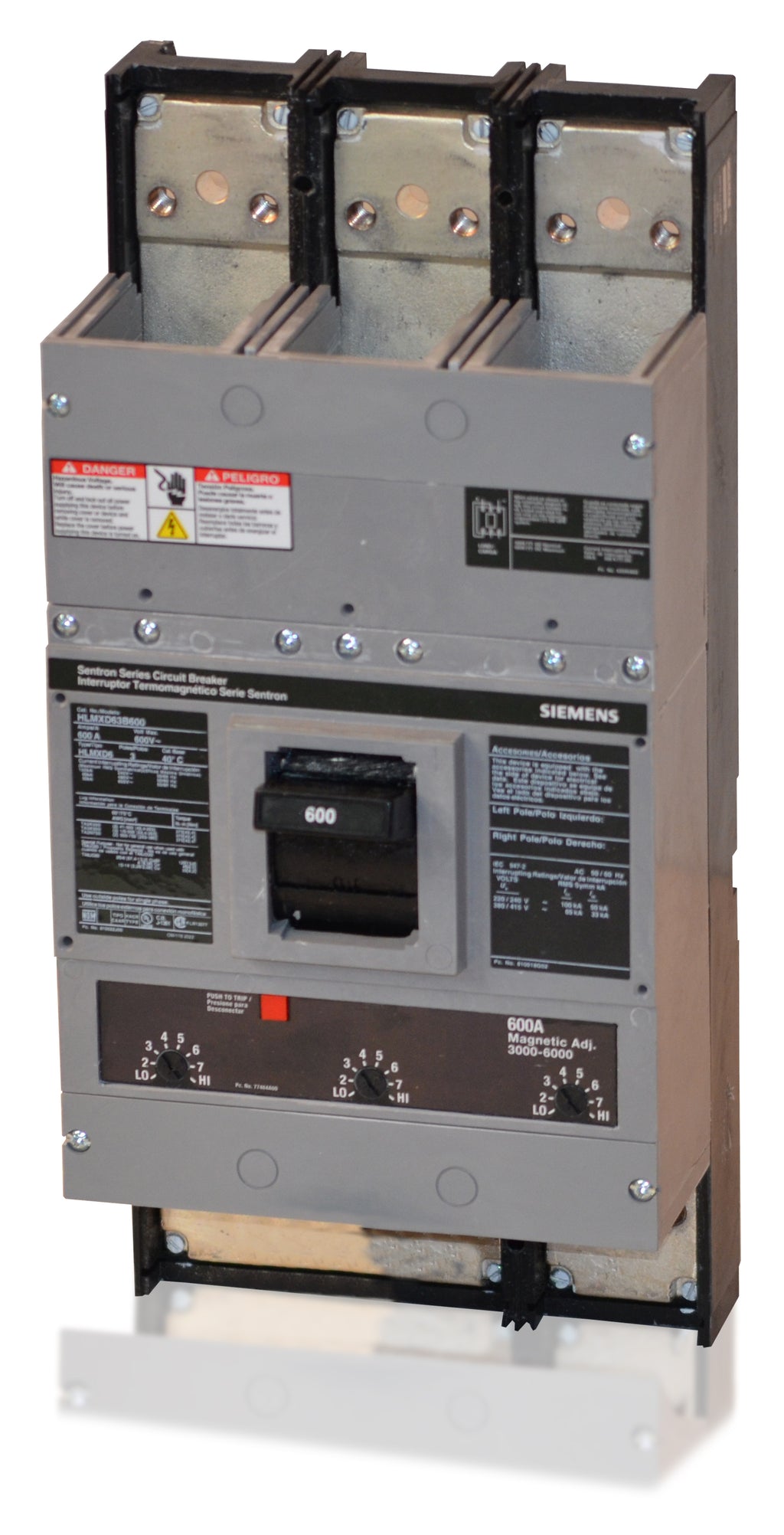 Siemens HLMXD63B600 Molded Case Circuit Breaker – SuperBreakers