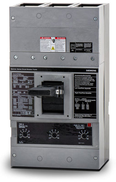 Siemens HMD63B700 - 700A 3 Pole Molded Case Circuit Breaker