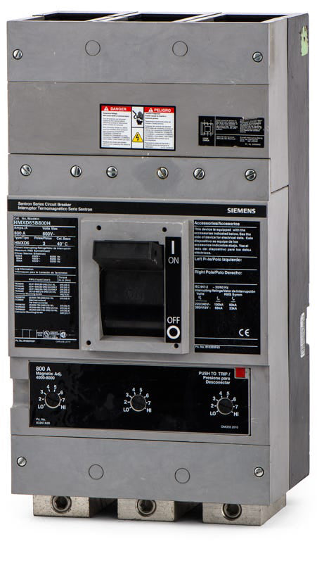 Siemens HMXD63B800H - 800A 3 Pole Molded Case Circuit Breaker
