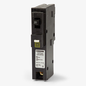 Square D HOM120PCAFI - 20A AFCI Miniature Circuit Breaker