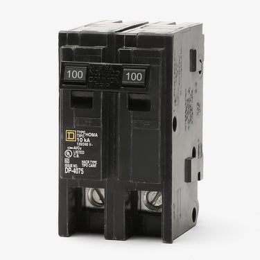 Square D HOM2100 - 100A 2 Pole Miniature Circuit Breaker