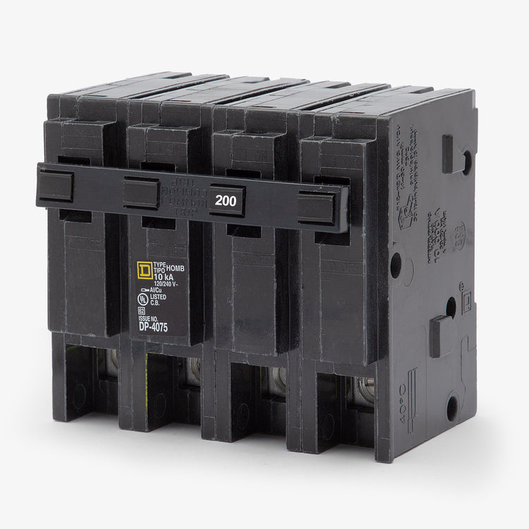 Square D HOM2200 - 200A 2 Pole Miniature Circuit Breaker