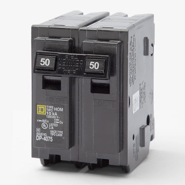Square D HOM250 - 50A 2 Pole Miniature Circuit Breaker