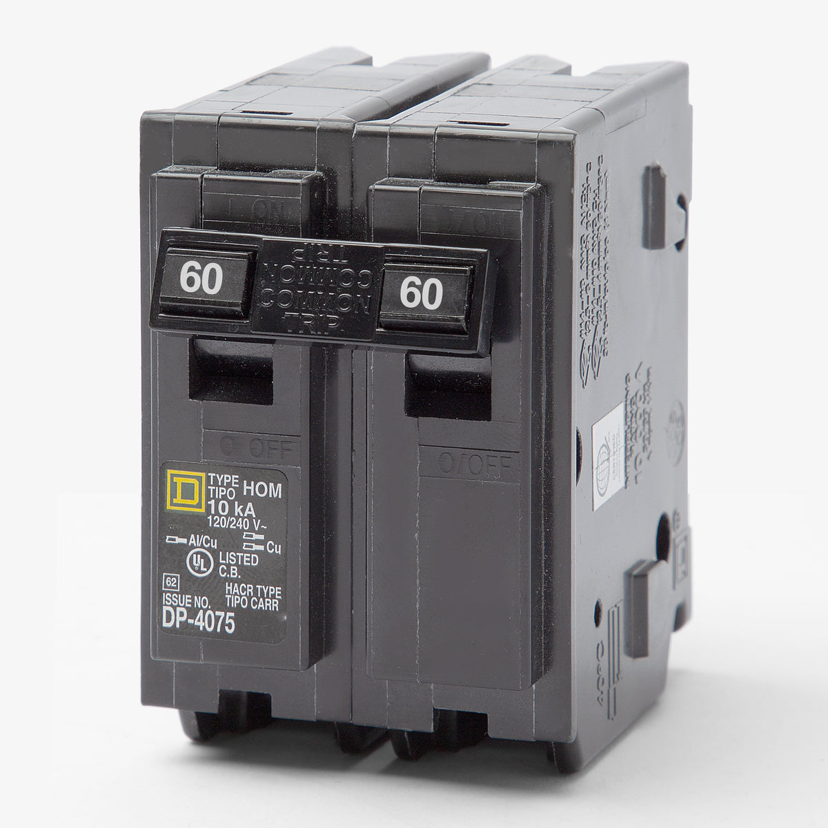 Square D HOM260 - 60A 2 Pole Miniature Circuit Breaker