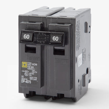 Square D HOM260 - 60A 2 Pole Miniature Circuit Breaker