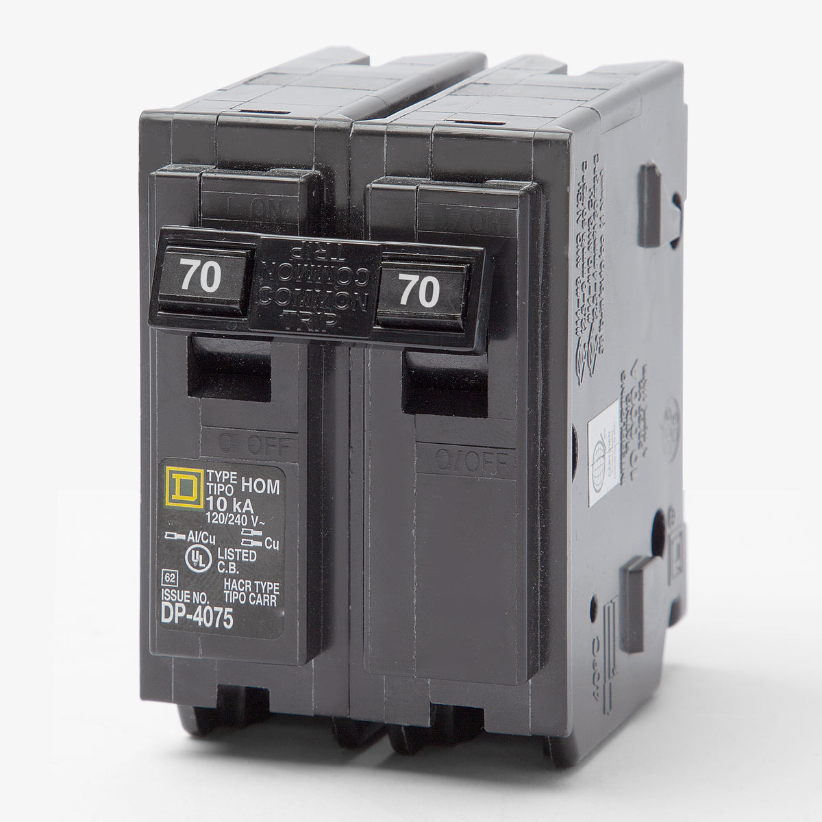 Square D HOM270 - 70A 2 Pole Miniature Circuit Breaker