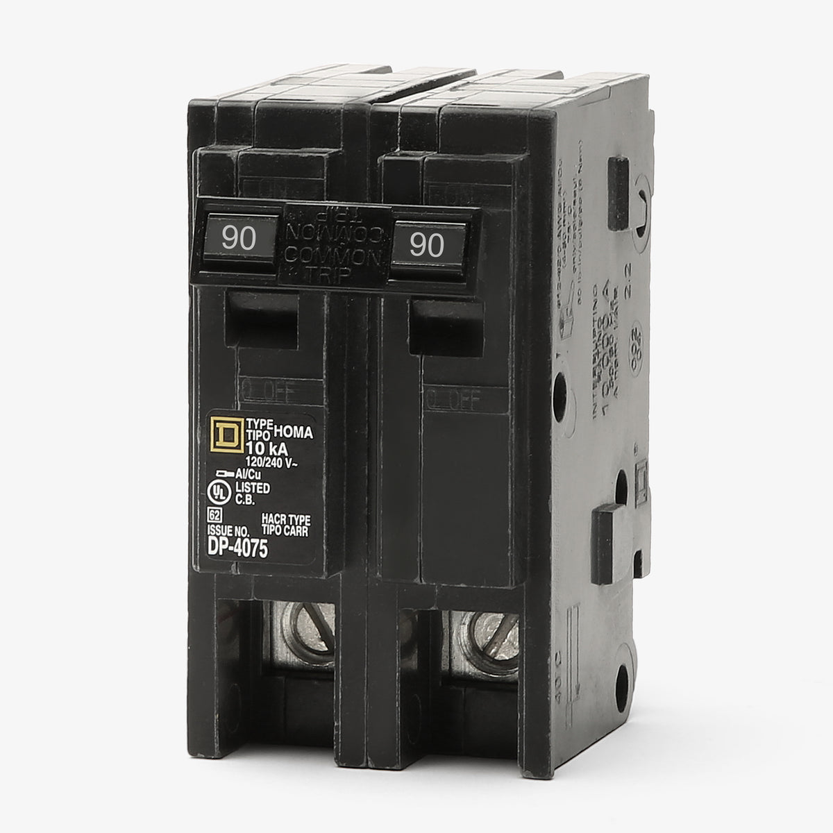 Square D HOM290 - 90A 2 Pole Miniature Circuit Breaker