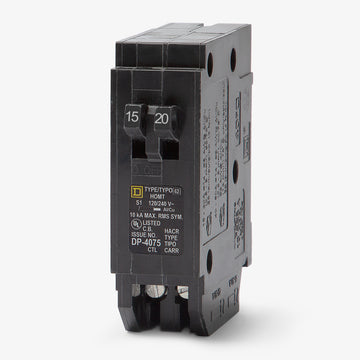 Square D HOMT1520 - 15/20A Tandem Miniature Circuit Breaker