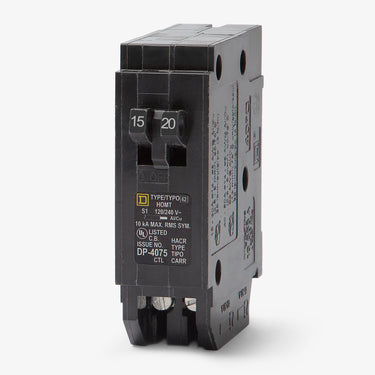Square D HOMT1520 - 15/20A Tandem Miniature Circuit Breaker