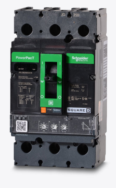 Square D JDL36250U31X - 250A 3 Pole Molded Case Circuit Breaker