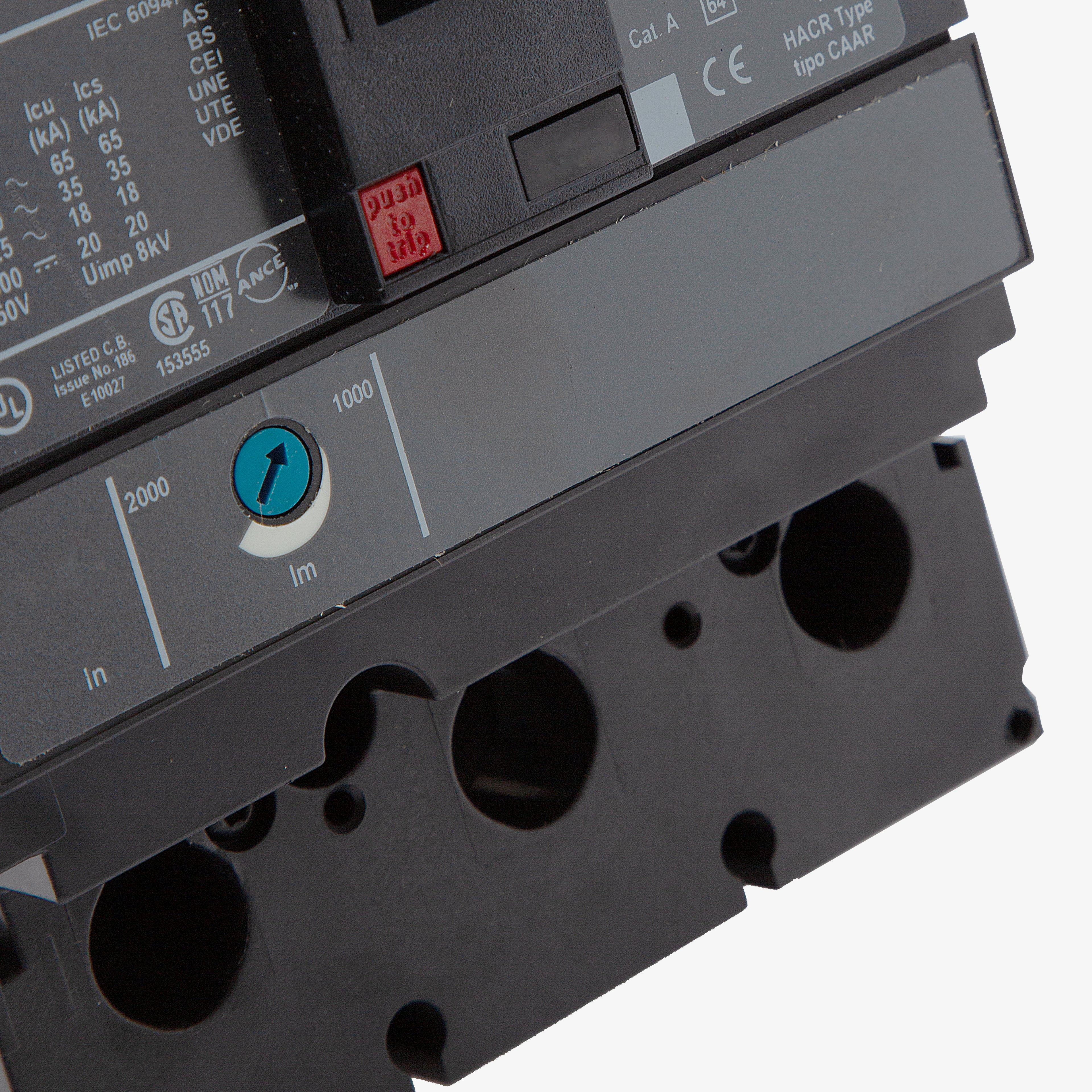 Square D JDL36225 - 225A 3 Pole Molded Case Circuit Breaker