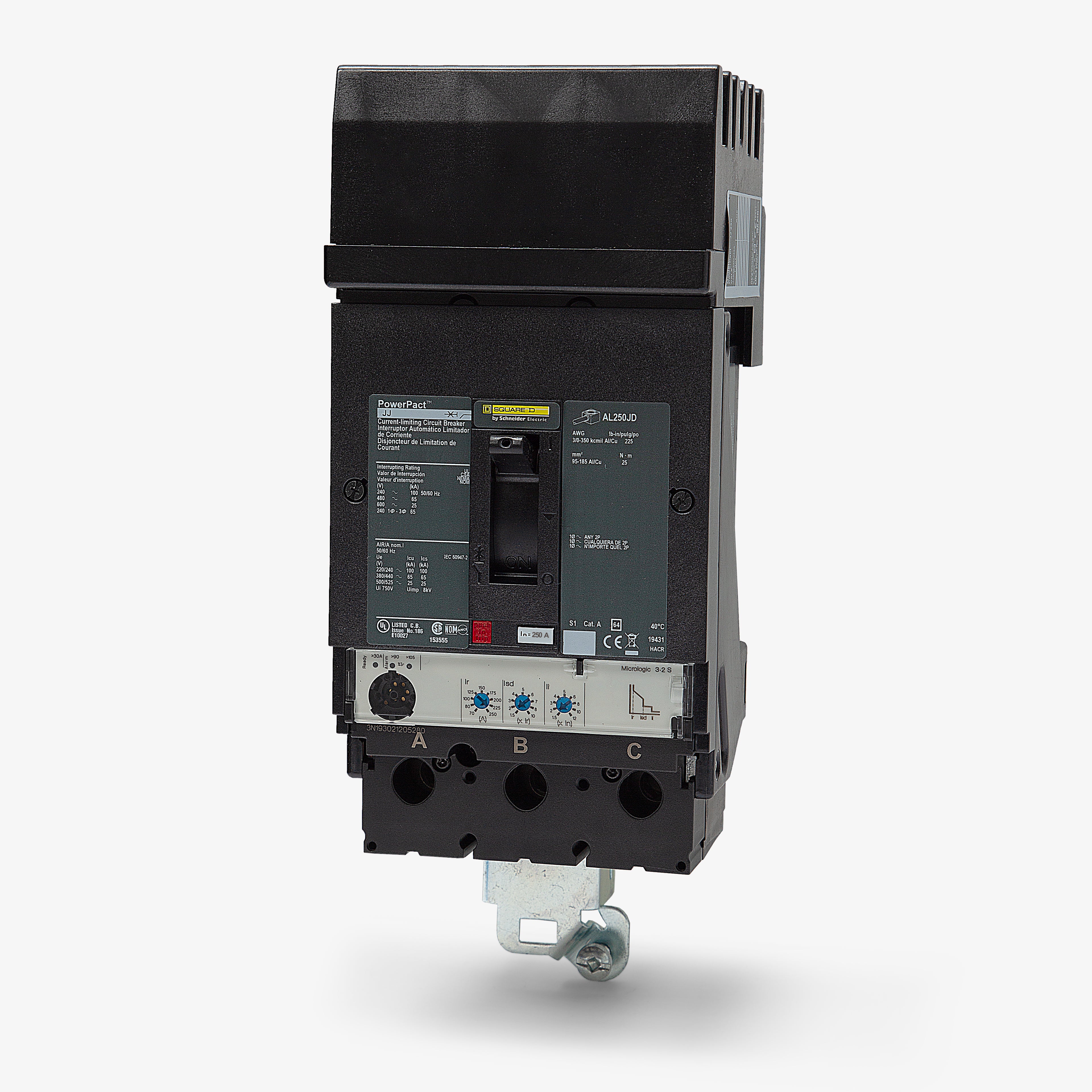 Square D JJA36250U53X Molded Case Circuit Breaker – SuperBreakers